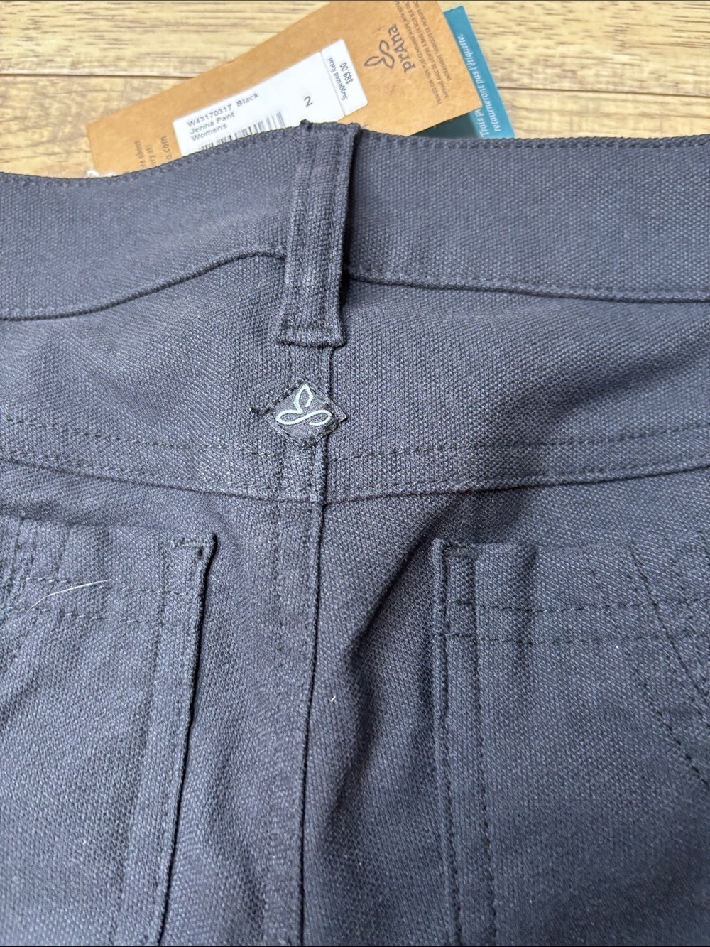 Women’s Prana Jenna Pants Black Size 2 NWT - Picture 7 of 10